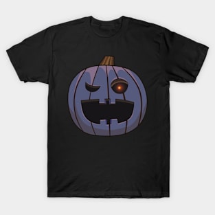 Purple Pumpkin Halloween T-Shirt